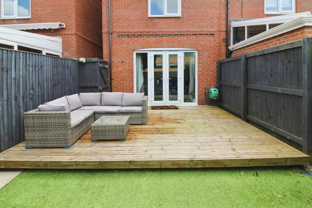 Rear garden