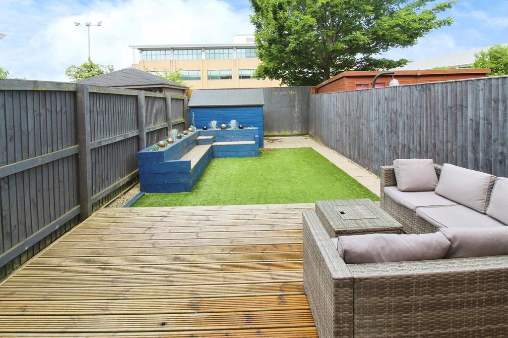Rear garden