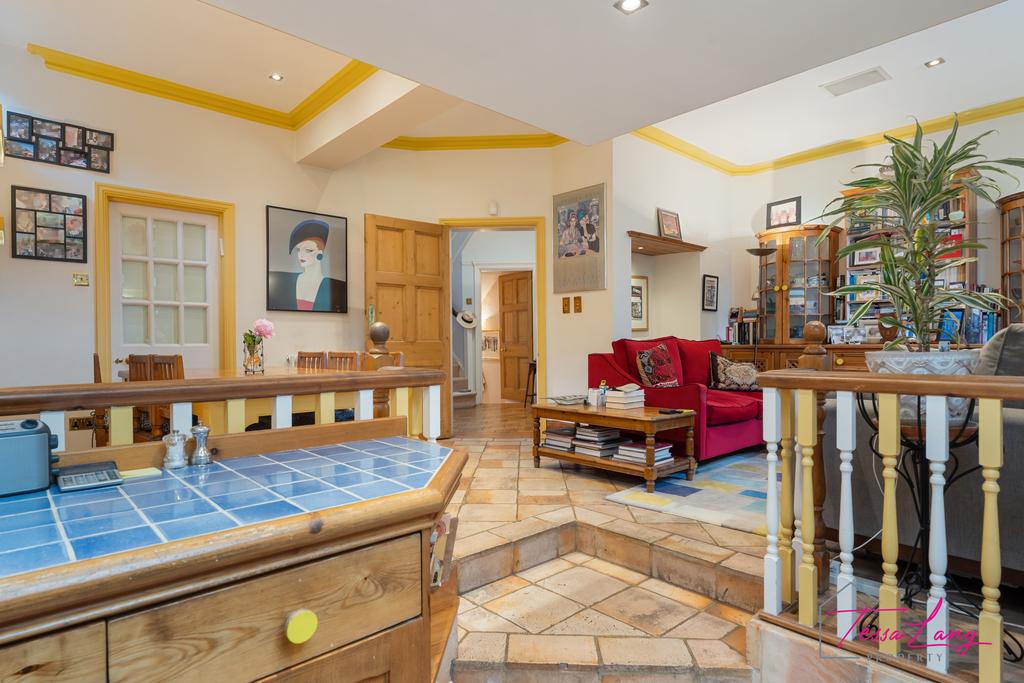 From kitchen to sitting room