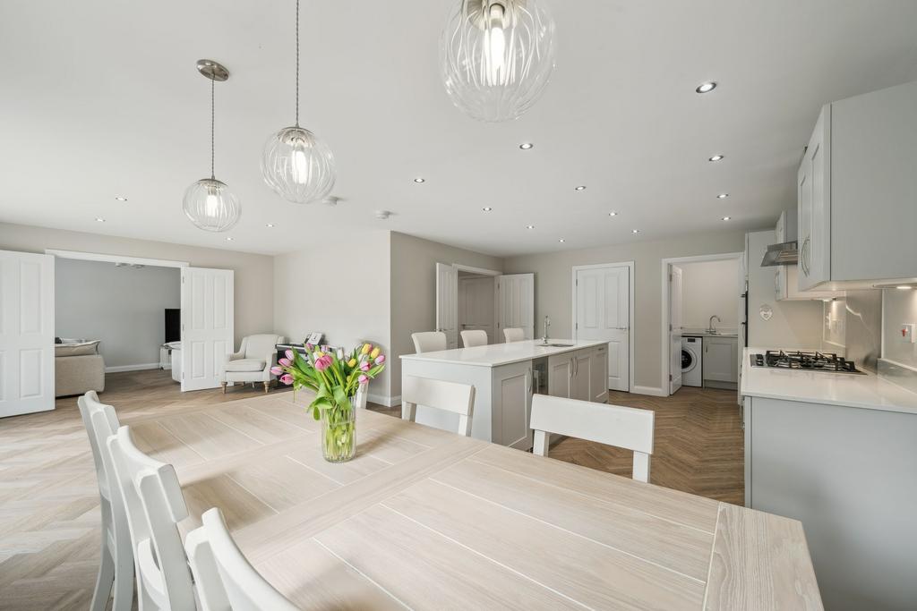 Kitchen/Dining/Living Area