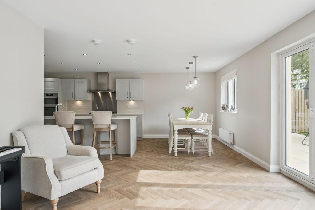 Kitchen/Dining/Living Area