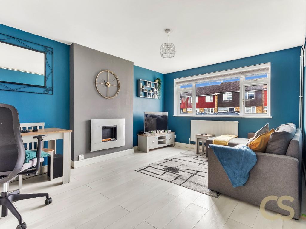 Open-plan living area, open plan living, fireplace