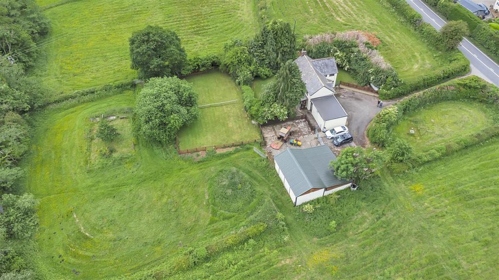 Rear Garden and Tennis Lawn
