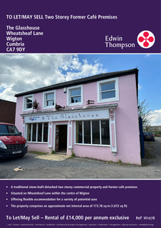 Retail property (high street) to rent, Wheatsheaf Ln Wigton CA7 9DY