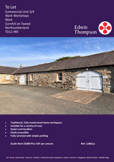 Industrial unit to rent, Wark Farm Wark TD12 4RE