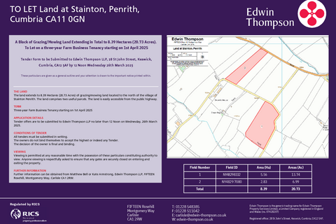 Land to rent, Penrith CA11 0HP