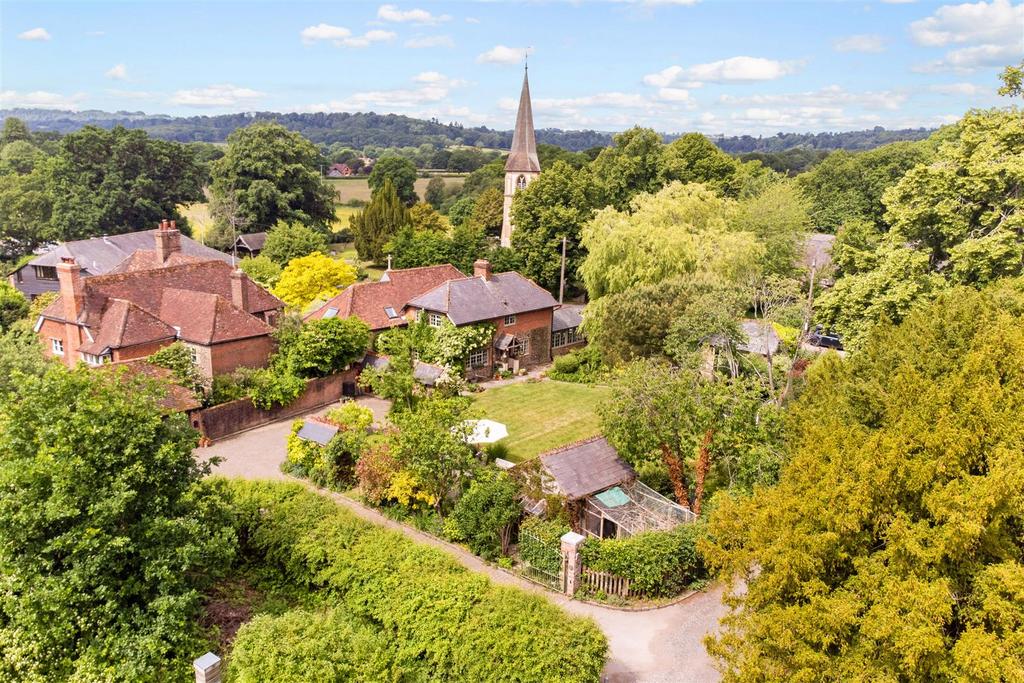 Aerial View of House