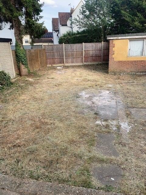Rear garden