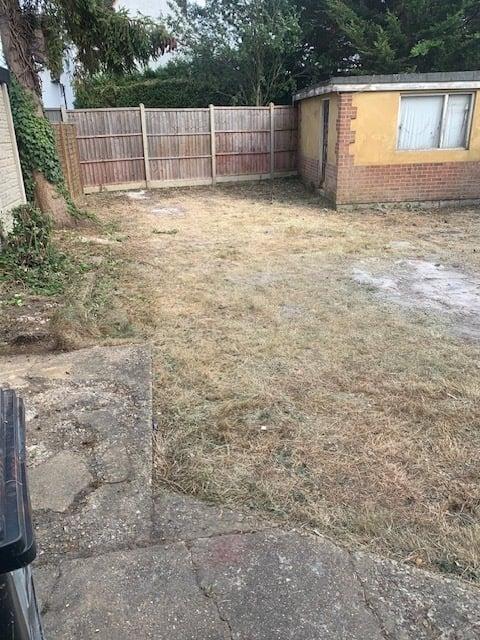 Rear garden