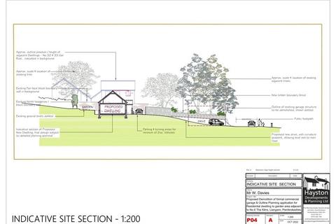 Plot for sale, Plot adjacent to 6, The Kilns, Llangwm
