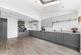 Open plan dining kitchen and family room
