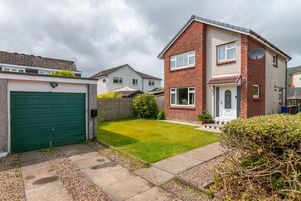 Driveway and garage