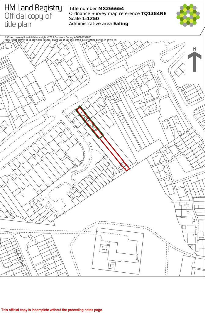 Title Plan Mx266654