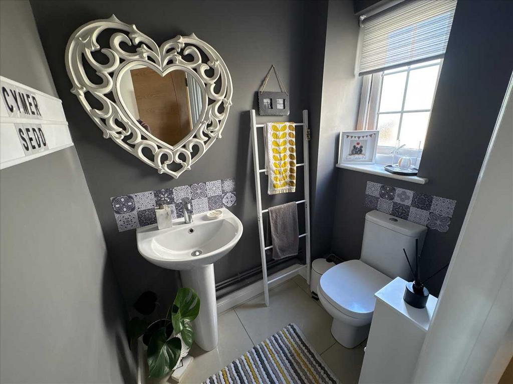 Cloakroom and toilet