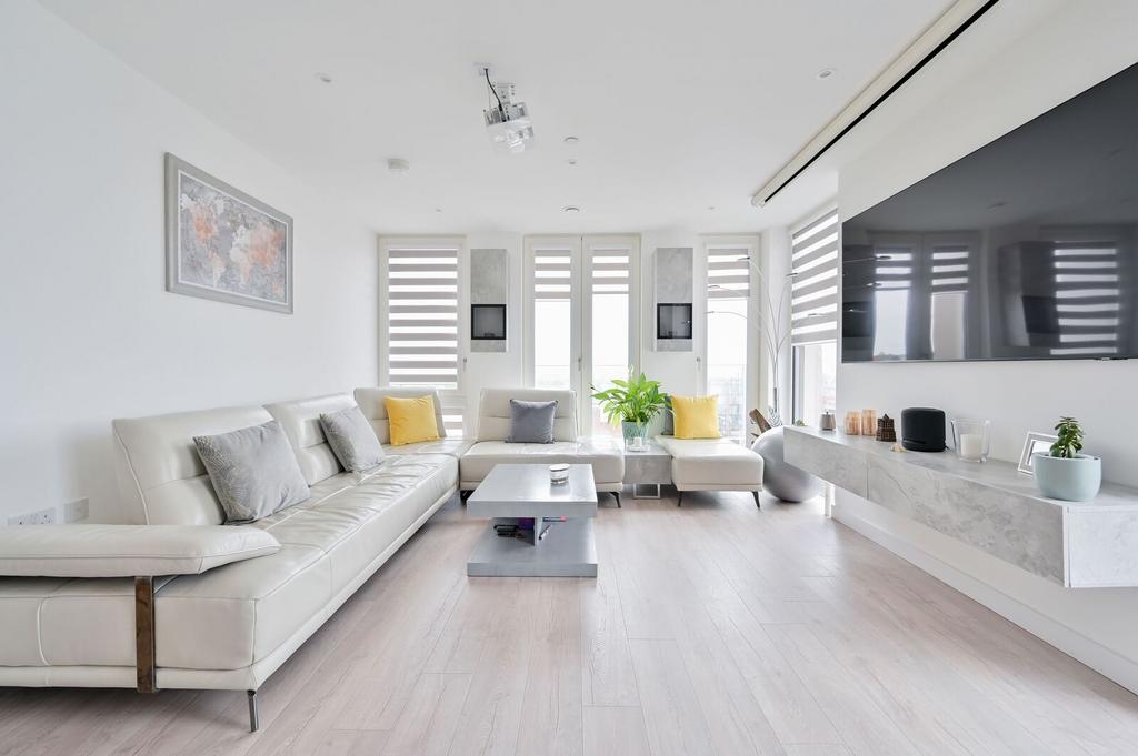 Open-plan living area, open plan living