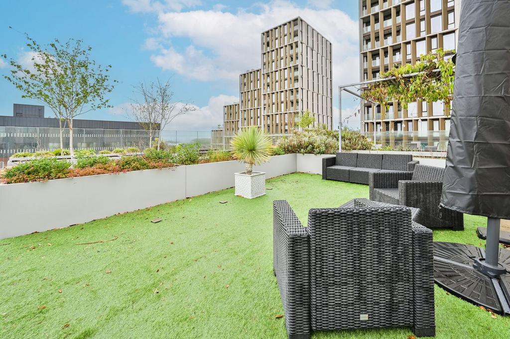 Roof terrace view, roof terrace