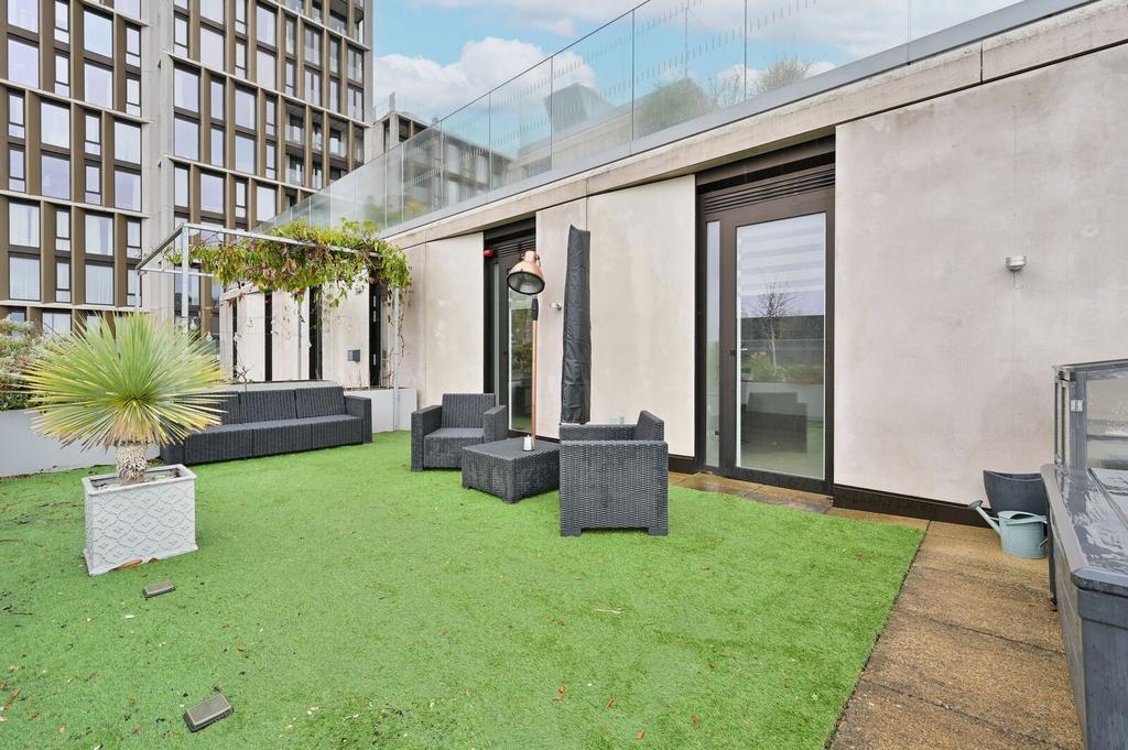 Roof terrace view, roof terrace