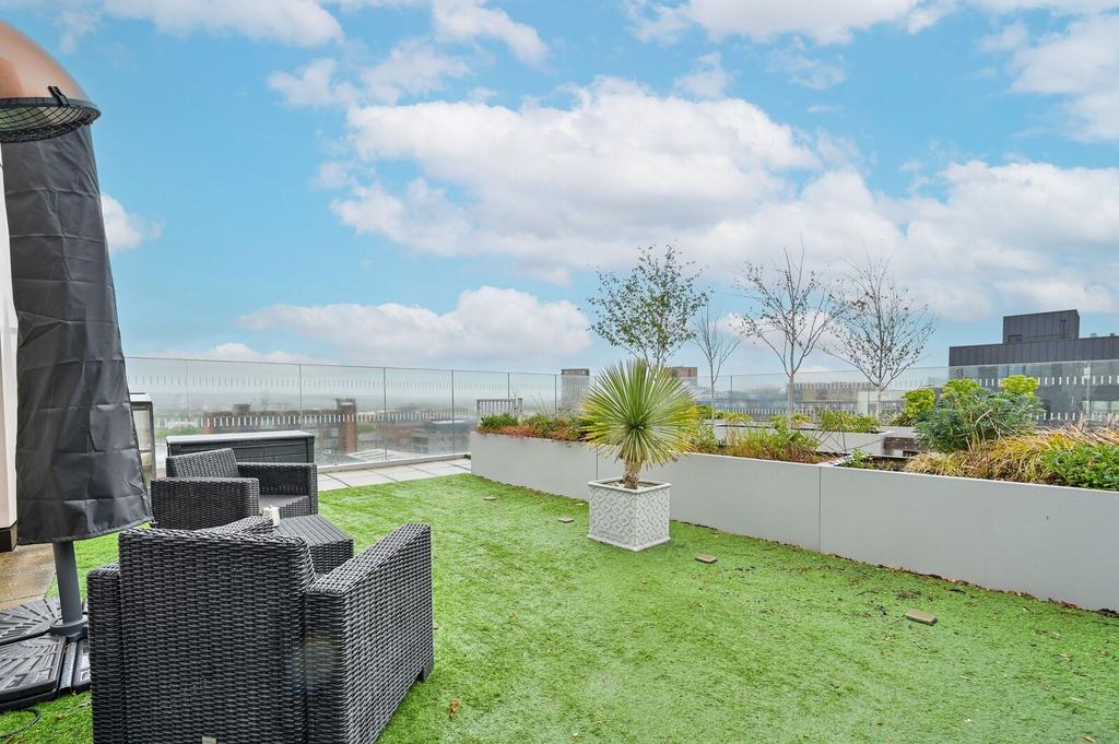 Roof terrace view, roof terrace