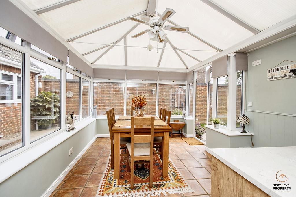 U PVC conservatory