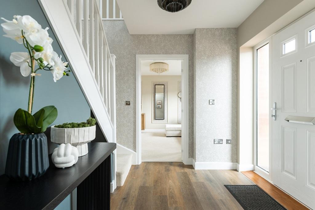 The Ransford has a bright and spacious hallway