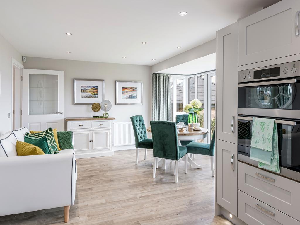 Image of kitchen/dining/family in 4 bedroom...
