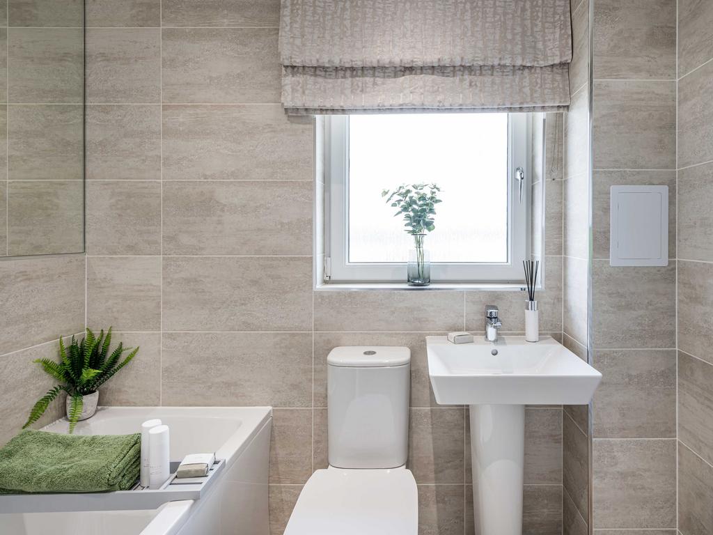 Image of bathroom in 4 bedroom Glenbervie house...