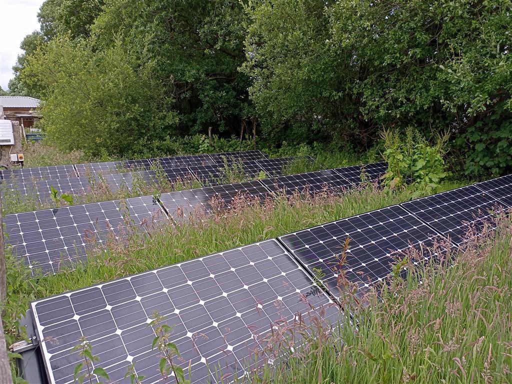 Freestanding Solar PV Array