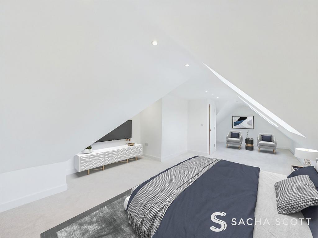 Loft Bedroom - AI Generated – Illustrative Only