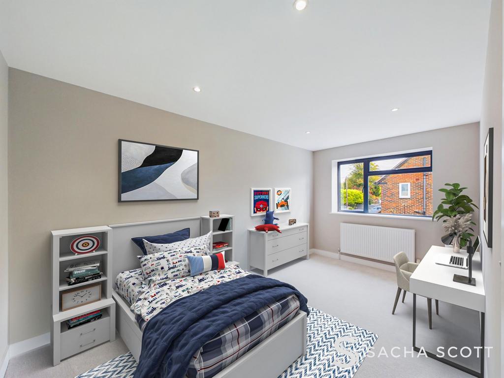 Bed 3 - AI Generated – Illustrative Only