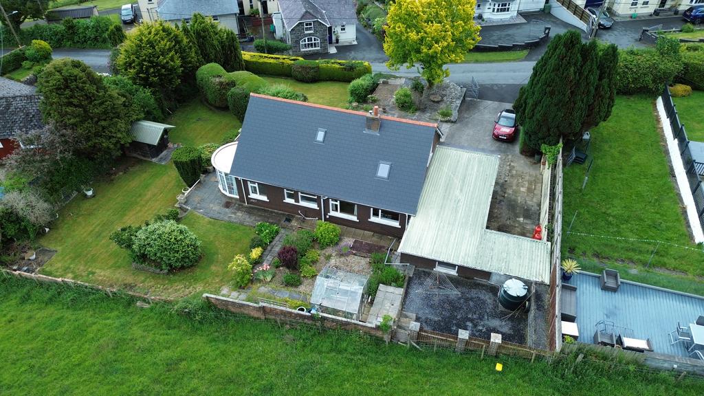 Rear of property