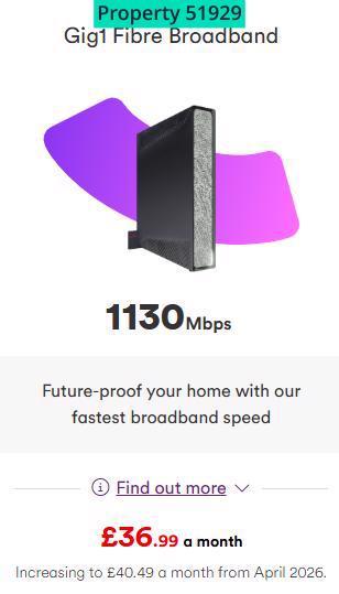 Virgin Media Gigabit Broadband