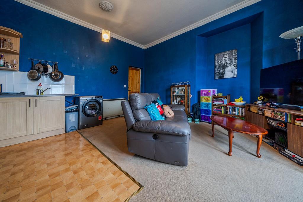 Open plan living room