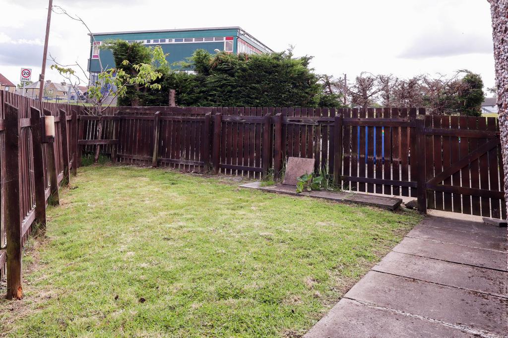 Rear of Property