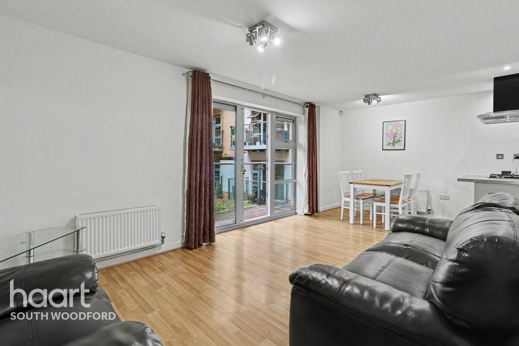 Open-plan living area