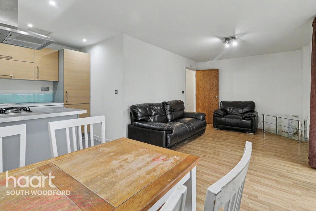 Open-plan living area, open plan living