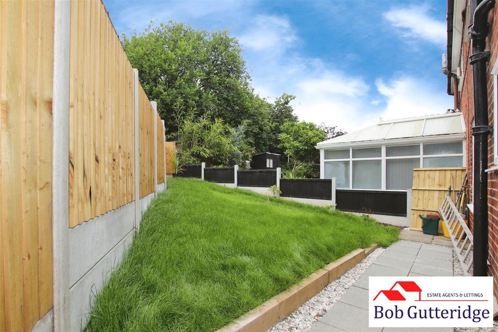 Rear garden