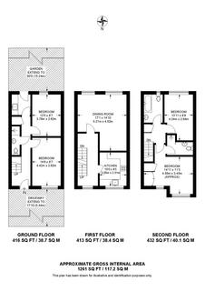 4 bedroom semi-detached house for sale, Monk Terrace, Vancouver Road, SE23
