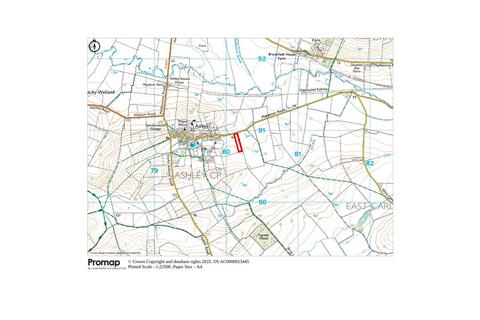 Farm land for sale, Middleton Road, Ashley LE16
