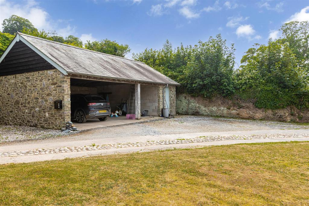 Open garage