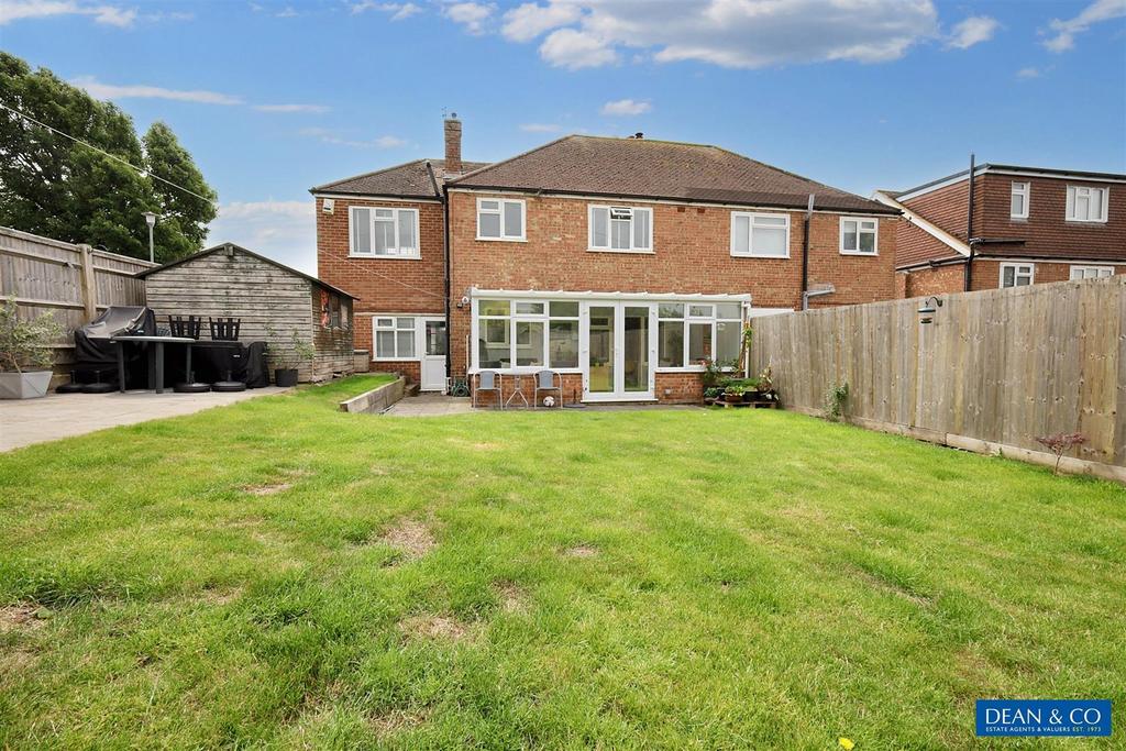 Rear garden