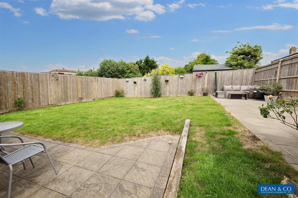 Rear garden