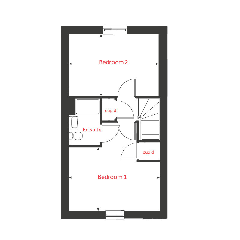 3 bedroom terraced house for sale - Floor Plan