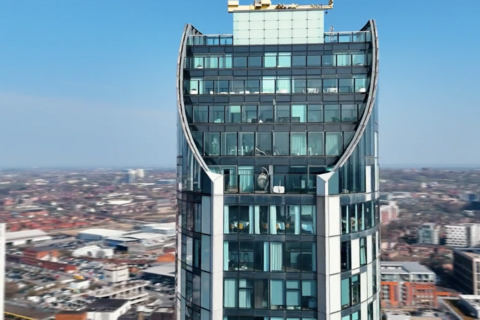 3 bedroom apartment to rent, West Tower, 8 Brook Street, Liverpool, Merseyside, L3