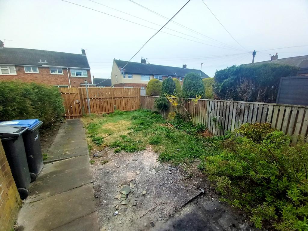 Rear garden