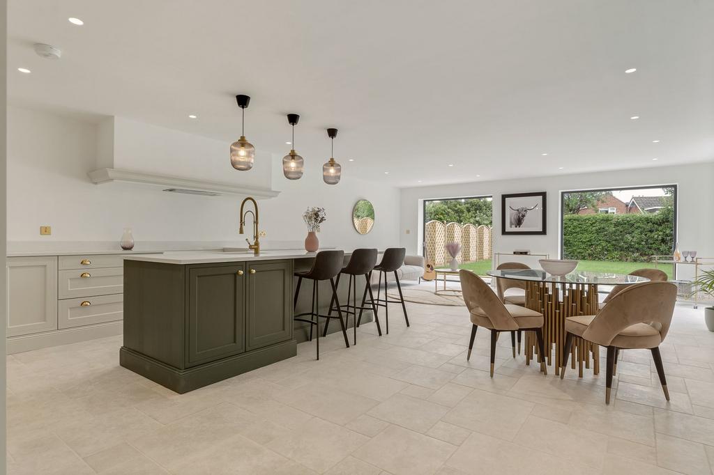 Living Dining Kitchen