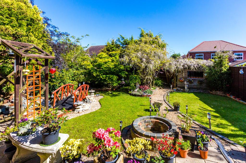 Rear garden