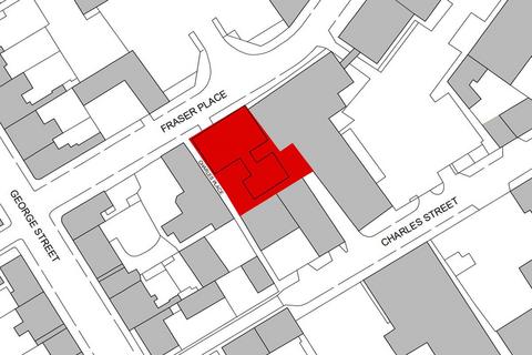 Land for sale, Fraser Place, Site with Planning for 12 Flats, Aberdeen AB25