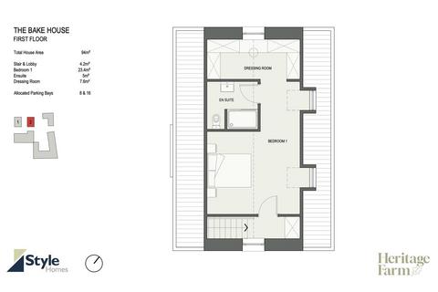 2 bedroom house for sale, The Bake House, Heritage Farm, St Clement