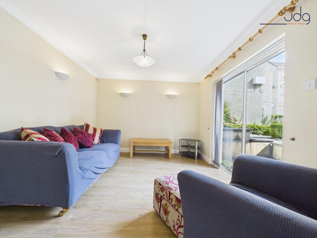 Living Room with sliding door outdoor access