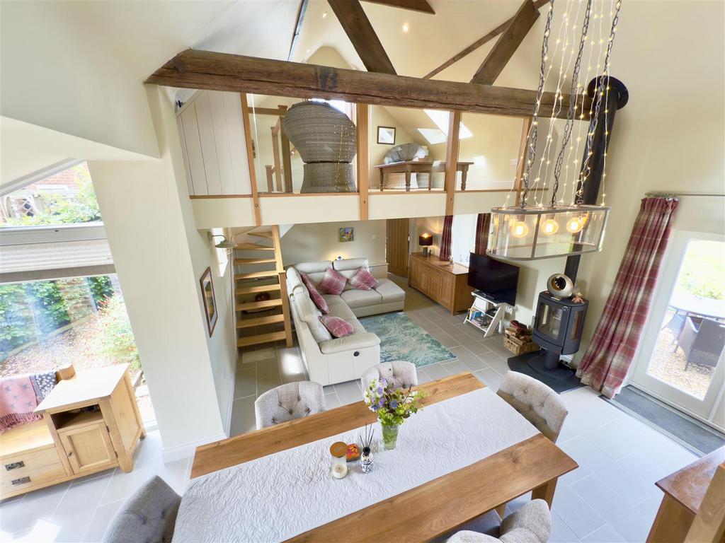 Double height living space